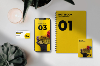Scene Creator vol.2 Free Mockup Scene Creator vol.2 Free Mockup