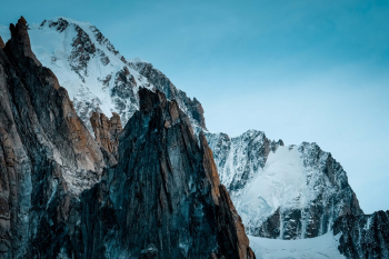 Scenic Photo Of Snow Capped Mountains Scenic Photo Of Snow Capped Mountains