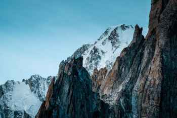 Scenic Photo Of Snow Capped Mountains Scenic Photo Of Snow Capped Mountains