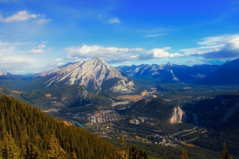 Scenic View of Mountains Against Sky Scenic View of Mountains Against Sky