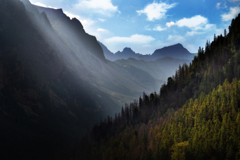 Scenic View of Mountains Against Sky Scenic View of Mountains Against Sky