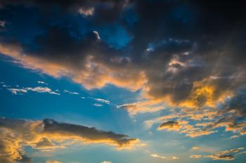 Scenic View Of Sky During Dawn Scenic View Of Sky During Dawn