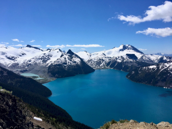 Scenic View Of Snow Capped Mountains Scenic View Of Snow Capped Mountains