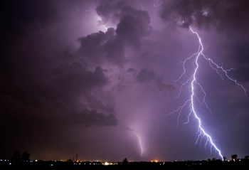 Scenic View of Thunderstorm Scenic View of Thunderstorm
