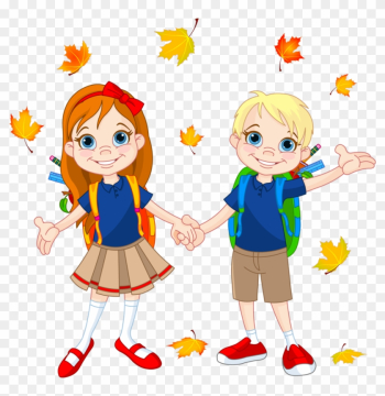 School Boy And Girl Drawing School Boy And Girl Drawing