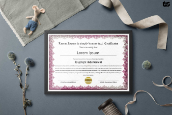 School Certificate Design - Graphic Folks