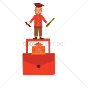 School education and graduation concept School education and graduation concept