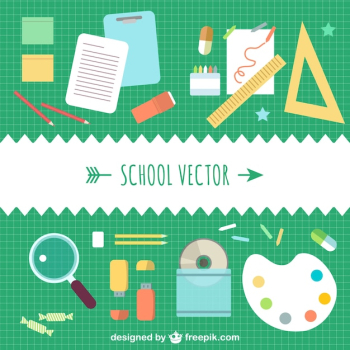 School elements collection School elements collection