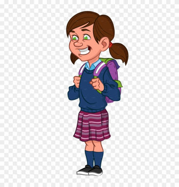 School Girl Clip Art - School Girl Clipart Png School Girl Clip Art - School Girl Clipart Png