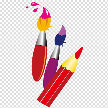 School Idea Computer Icons Knowledge Day , Color paint pen transparent background PNG clipart