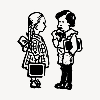 School kids clipart, | Free Vector - rawpixel School kids clipart, | Free Vector - rawpixel