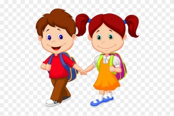School Kids Clipart - School Girl And Boy Clipart School Kids Clipart - School Girl And Boy Clipart