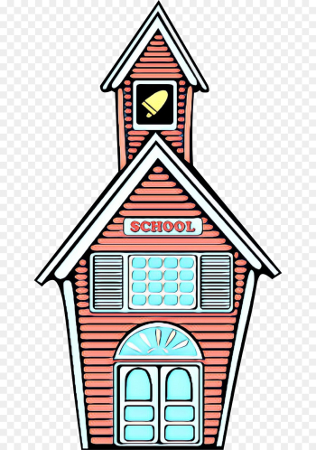 School, National Primary School, School Building, Roof, Tower PNG