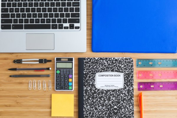 School Supplies Knolling School Supplies Knolling