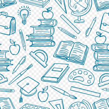 School supplies Learning Illustration - Learning Graffiti vector material 