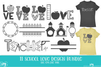 School, Teacher, SVG, PNG, DXF, EPS