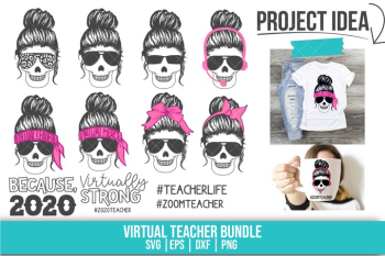 School, Virtual Teacher, SVG, PNG, DXF, EPS