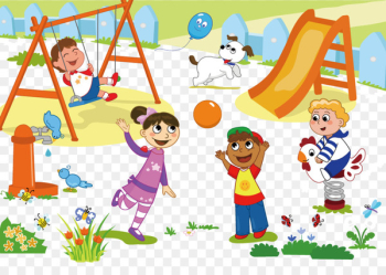 Schoolyard Playground Child Clip art - Cartoon children play Schoolyard Playground Child Clip art - Cartoon children play