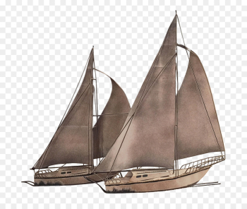 Schooner, Sculpture, Sailboat, Boat, Vehicle PNG