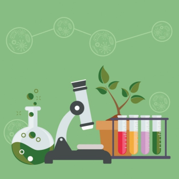 Science background design Science background design