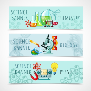 Science Banner Set Science Banner Set