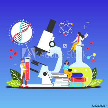 Science web banner concept Science web banner concept