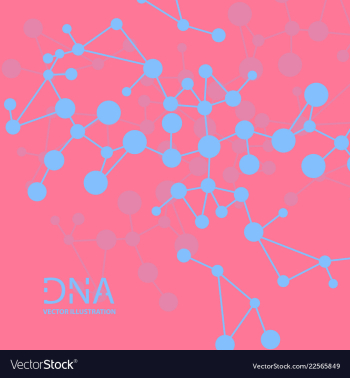 Scientific genetic engineering and biotechnology vector image Scientific genetic engineering and biotechnology vector image
