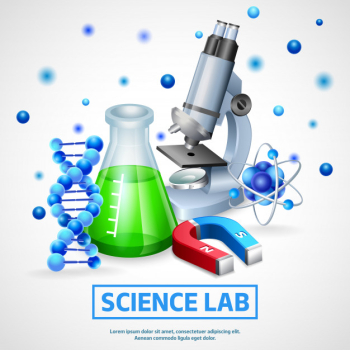 Scientific laboratory design concept Scientific laboratory design concept