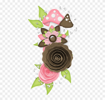 Scrapbook Borders, Scrapbook Embellishments, Flower - Spring Primavera Cute Borders Bordes