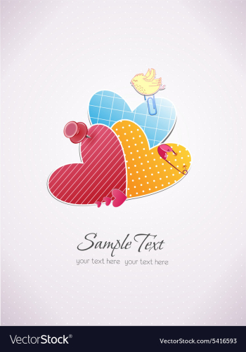 Scrapbook elements vector image Scrapbook elements vector image