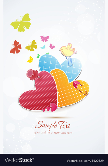 Scrapbook elements vector image Scrapbook elements vector image