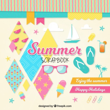 Scrapbook for summer Scrapbook for summer