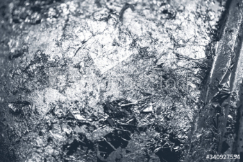 Scraps of silver foil textured background Scraps of silver foil textured background