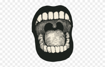 Screaming Mouth Png - Screaming Mouth Drawing, Transparent Png ...