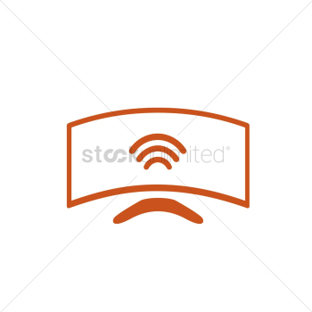 Screen with signal Screen with signal