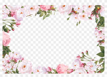 Script Typeface Sans-serif Calligraphy Font - Flower Border Png Script Typeface Sans-serif Calligraphy Font - Flower Border Png