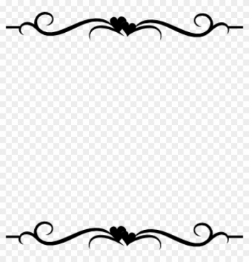 Scroll Border Clip Art Scroll Border Clip Art Smartness - Border Clipart Black And White