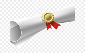 Scroll Clipart Graduation - Diploma .png