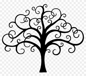 Scroll Tree- Family Tree On Wall - Easy Tree To Draw Scroll Tree- Family Tree On Wall - Easy Tree To Draw