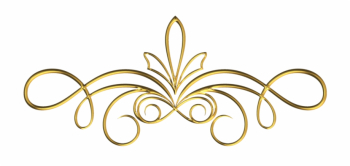 Scrollwork 1 Gold By Victorian Lady-dah7m3e - Border Gold Leaf ...