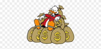Scrooge Clipart - Scrooge Mcduck Money Bags Scrooge Clipart - Scrooge Mcduck Money Bags