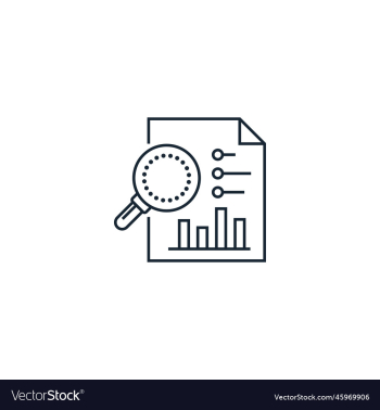 scrutiny creative icon from analytics research scrutiny creative icon from analytics research