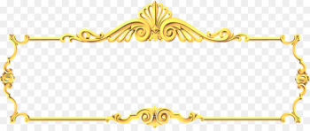 Sculpture Motif - Gold Glyph border 