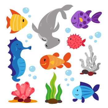 Sea animals collection Sea animals collection