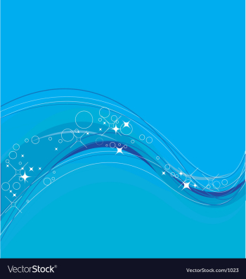 Sea background vector image Sea background vector image