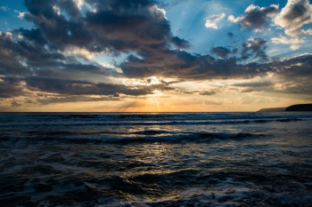 sea during sunset sea during sunset
