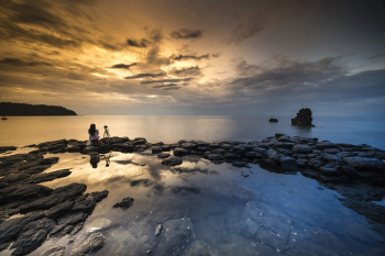 Sea During Sunset Sea During Sunset