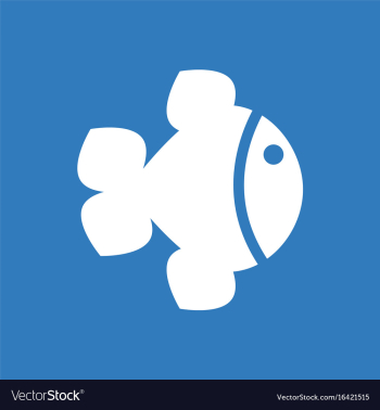 Sea fish vector image Sea fish vector image
