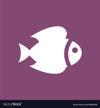 Sea fish vector image Sea fish vector image