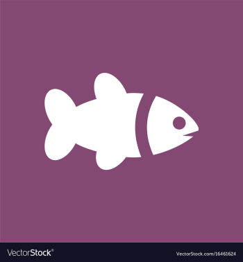Sea fish vector image Sea fish vector image